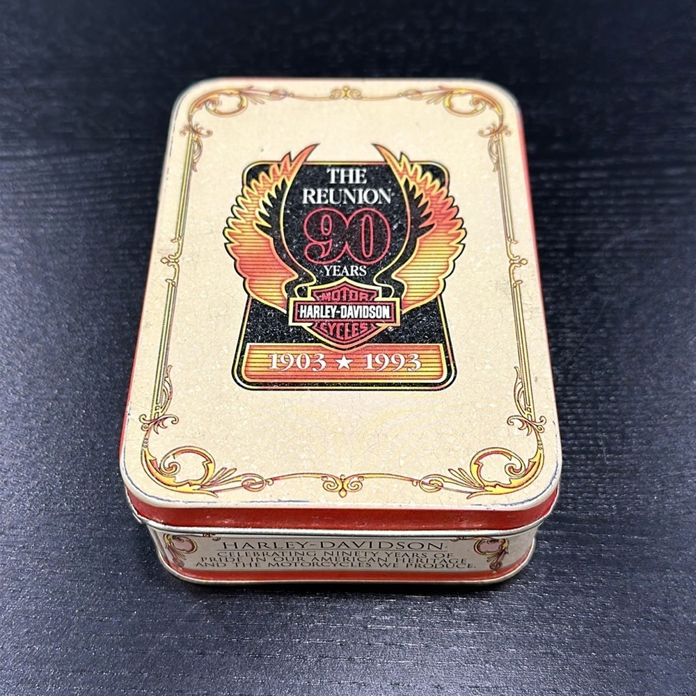 Harley-Davidson Vintage 90th Anniversary Tin